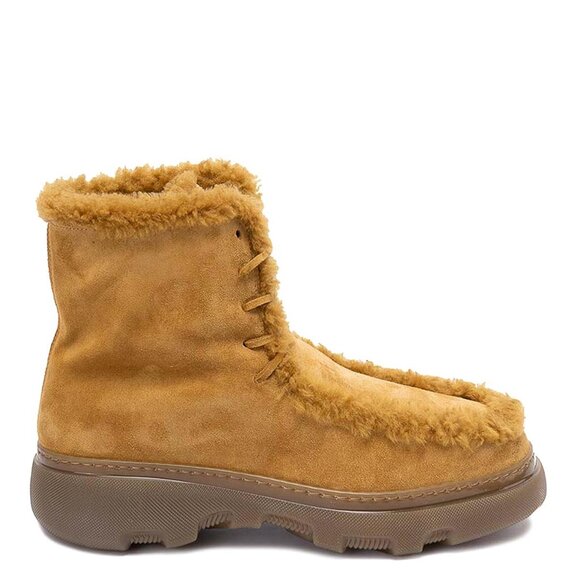 $1550 MSRP- Authentic Brand New Burberry Men's chugga leather boots- US 9, E 42 - Picture 1 of 6